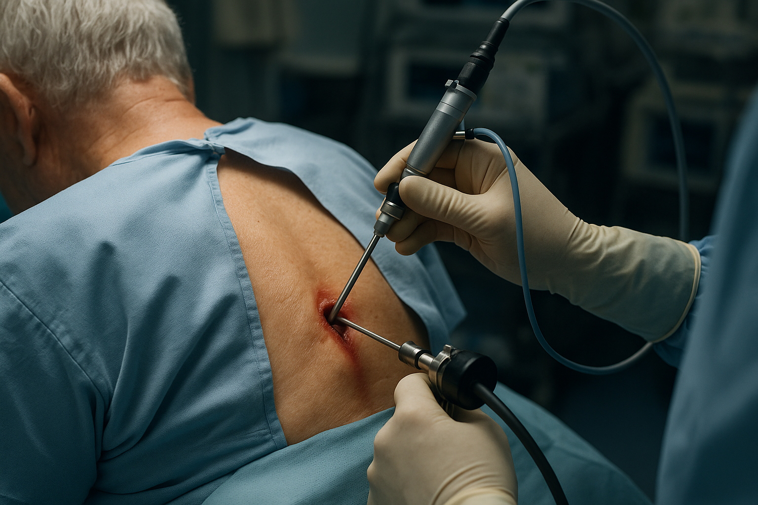 Minimalinvasive Lösungen bei stenose operationen entdecken - Illustration