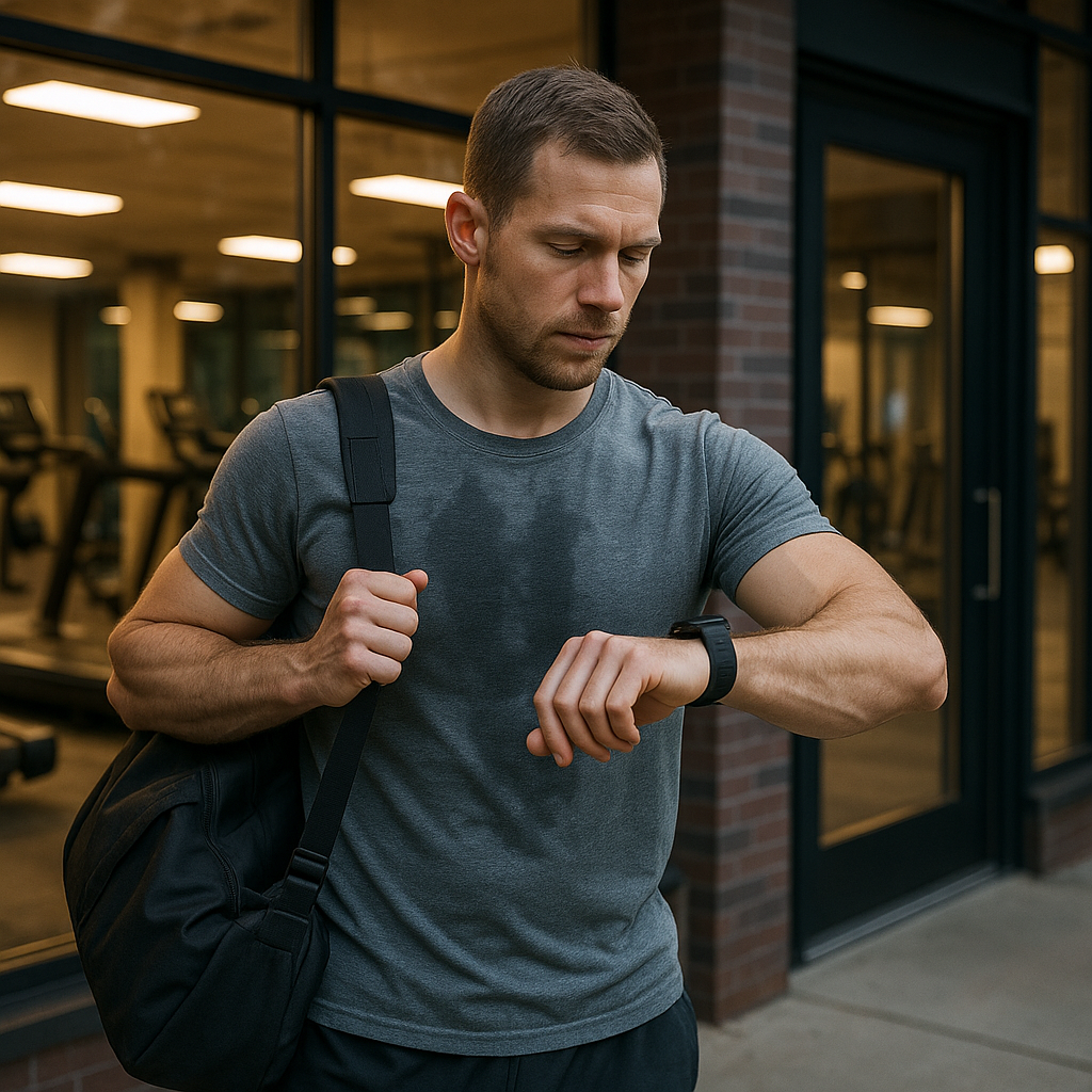 Maximiere dein Fitnesspotenzial: die besten Zeiten für dein Training - Illustration