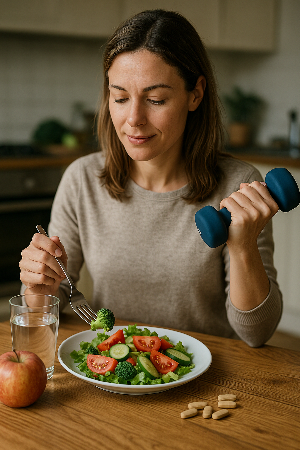 Vorbeugung leicht gemacht: So bleibst du gesund und fit! - Illustration