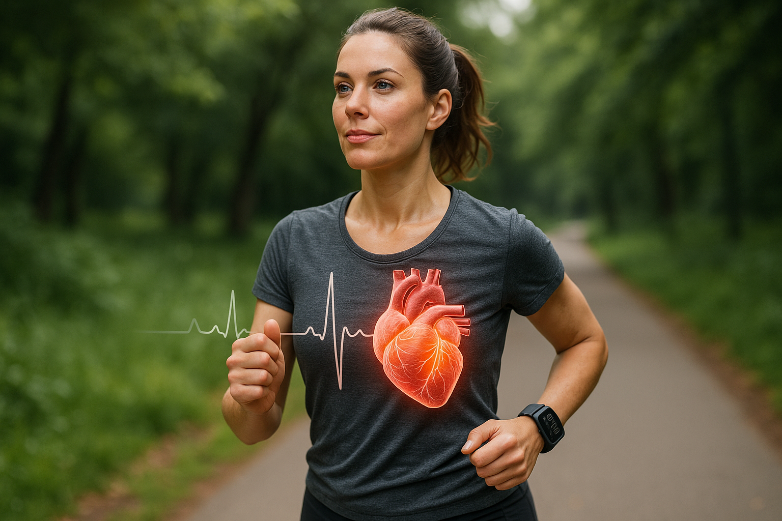 Cardio fitness: dein Schlüssel zu mehr Ausdauer und Wohlbefinden - Illustration