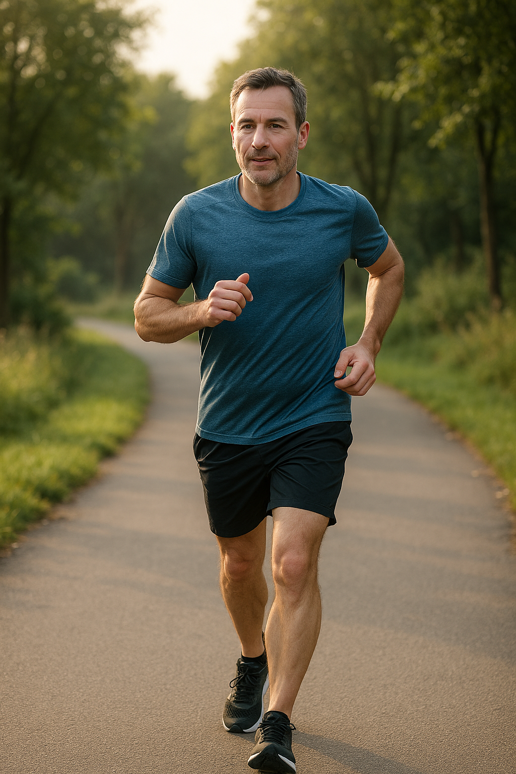 Laufen für Körper und Geist: warum regelmäßiges Joggen Ihr Wohlbefinden steigert - Illustration