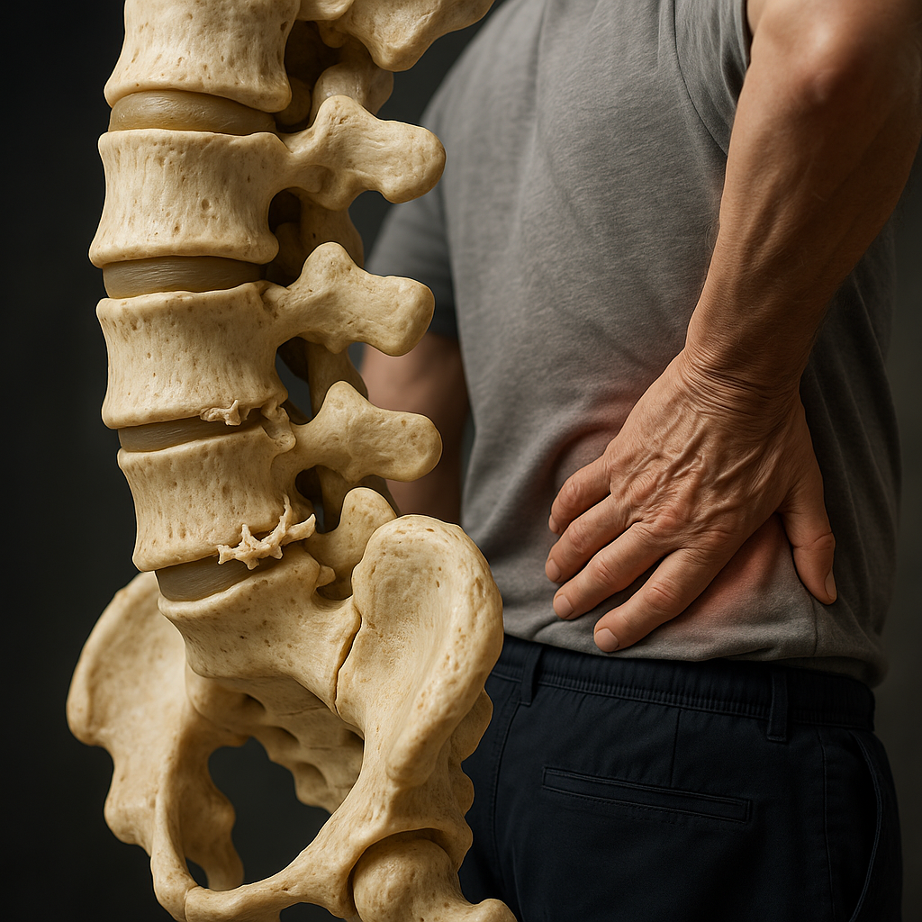 Osteophyten im rücken: was tun gegen die knöchernen störfaktoren? - Illustration