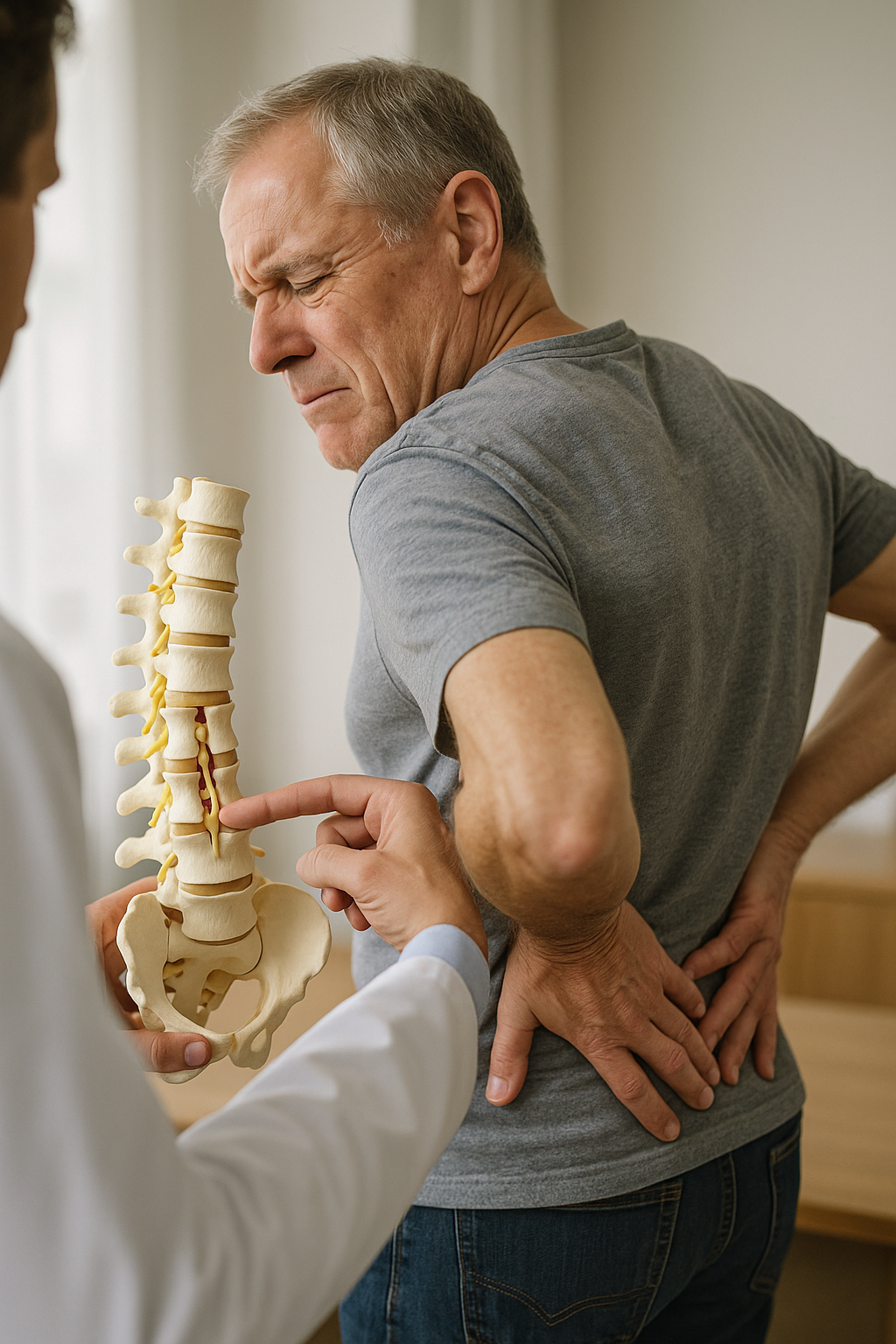 Symptome der spinalkanalstenose: was Ihr Körper Ihnen sagen möchte - Illustration