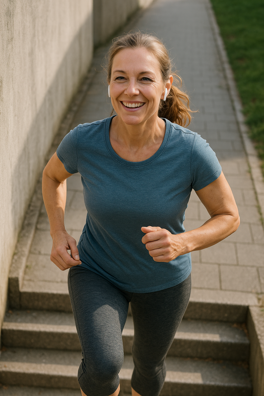 Sport und gesundheit: dein Weg zu einem aktiveren Leben - Illustration