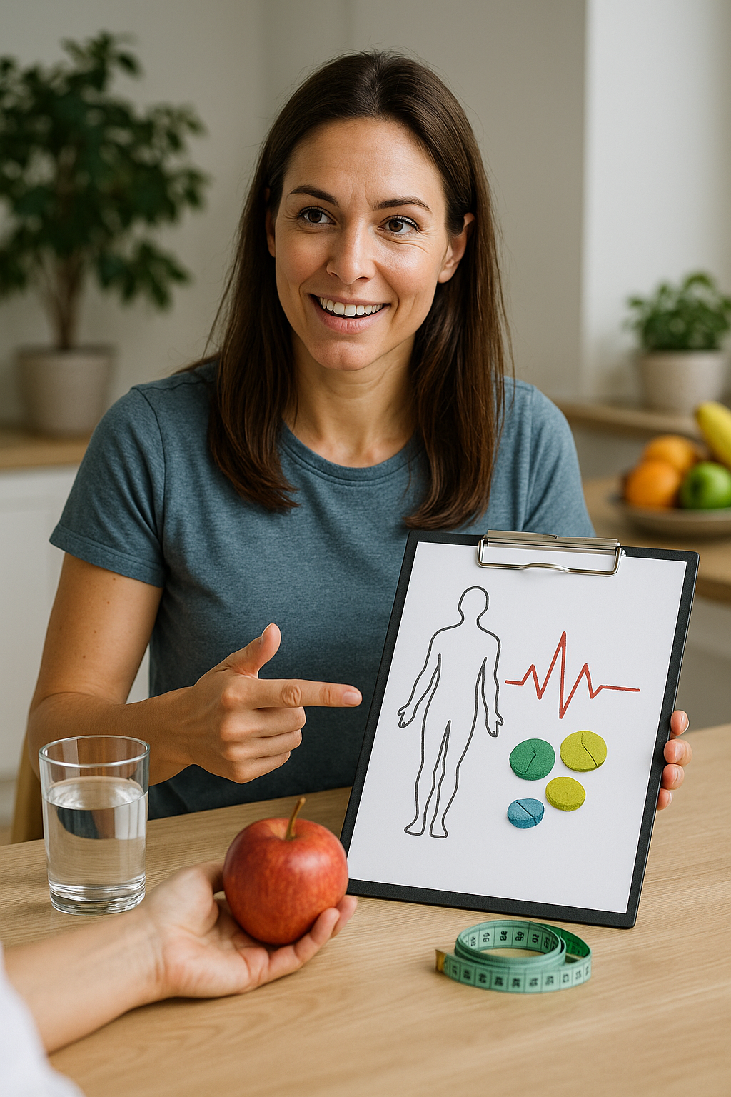 Gesund bleiben leicht gemacht: Tipps zur prävention und gesundheitsförderung - Illustration