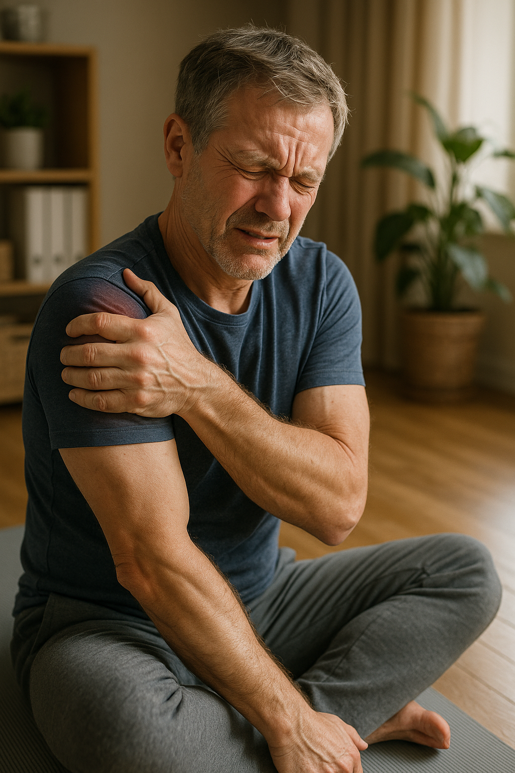 Übungsleser aufgepasst: effektive Übungen gegen frozen shoulder entdecken - Illustration
