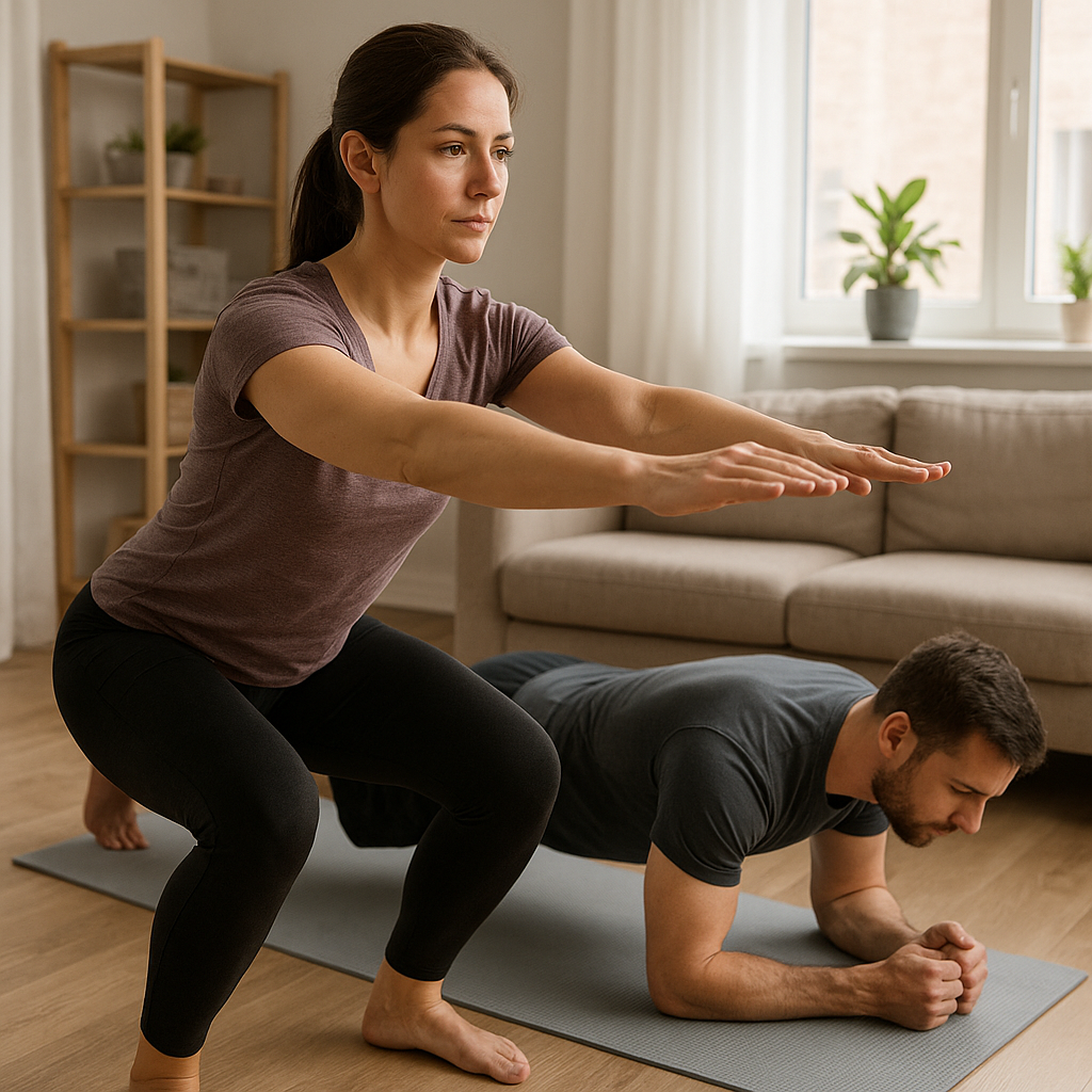 Effektive Übungen für zu Hause: Ihr Weg zu Fitness und Wohlbefinden