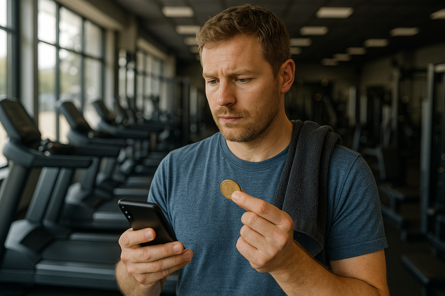 Finde dein perfektes Fitnessstudio: günstig und in deiner Nähe! - Illustration