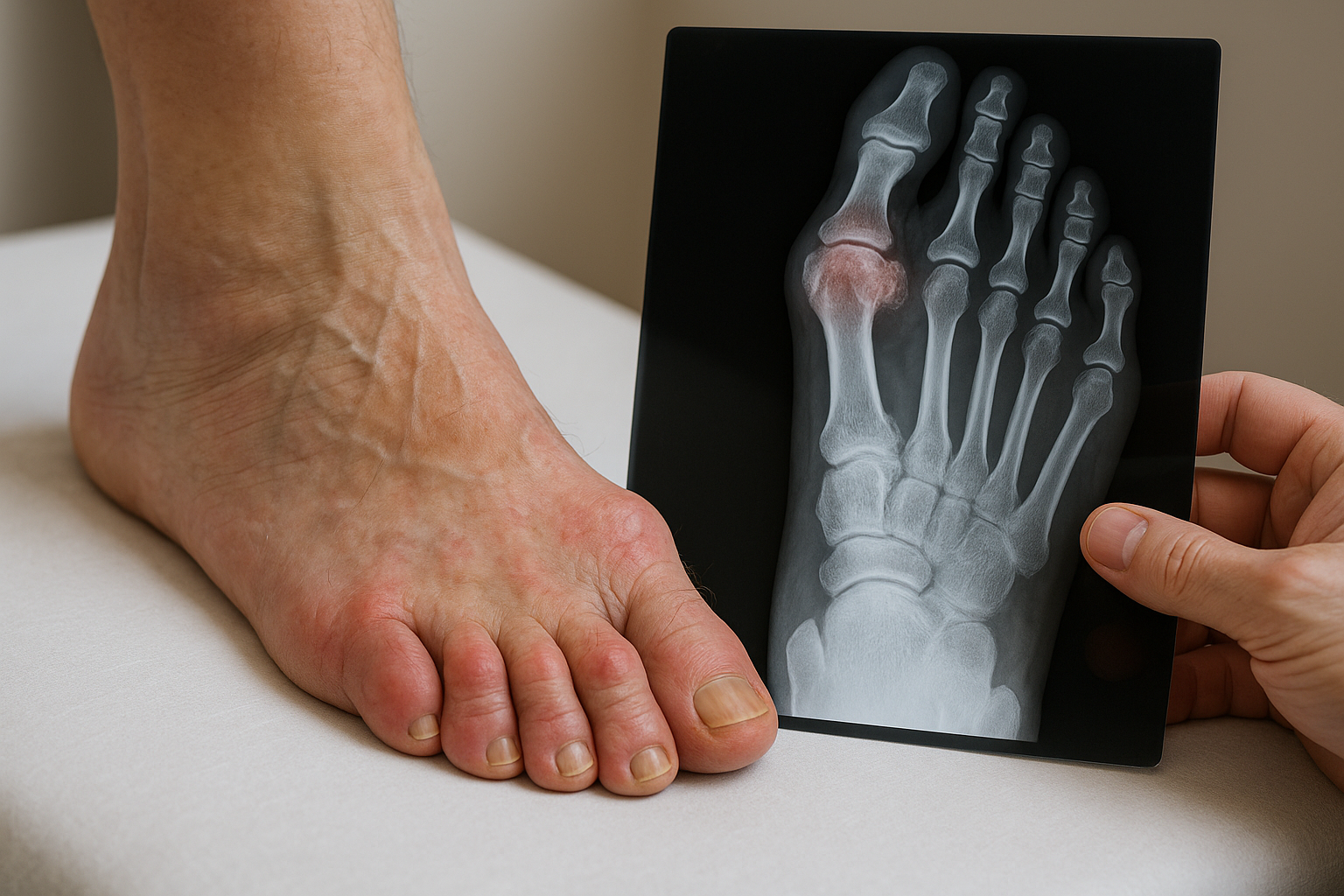 Bilder, die sprechen: Arthrose im Fuß erkennen und verstehen