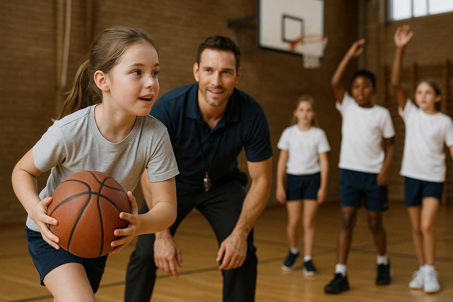 Bewegung im Klassenzimmer: Warum Sport im Unterricht unverzichtbar ist - Illustration