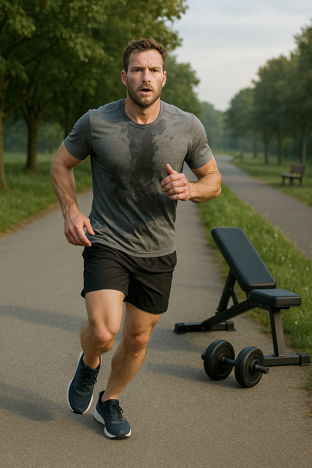 Laufen für die Seele: Warum tägliche Bewegung mehr als nur Fitness ist - Illustration
