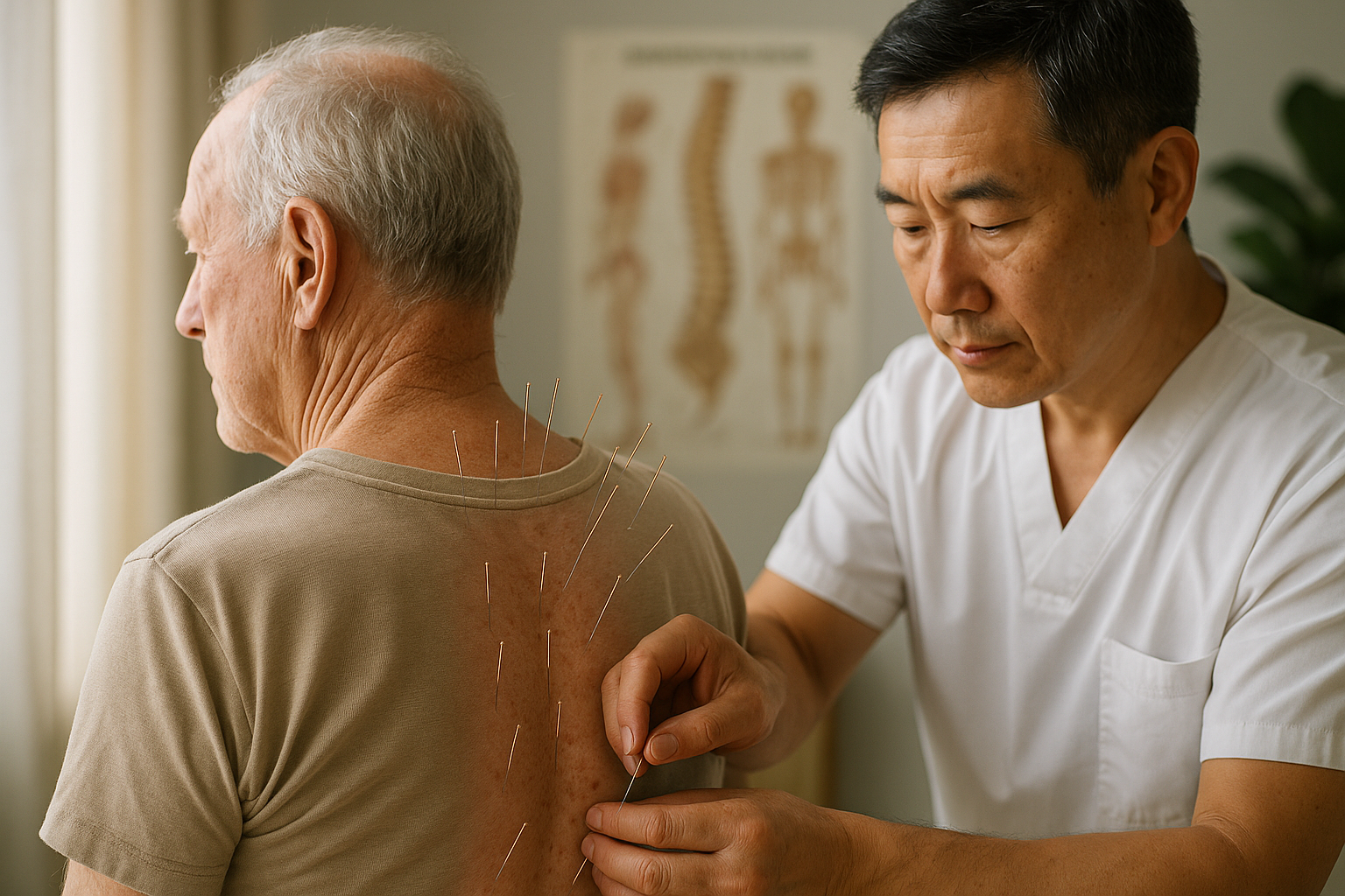 Akupunktur bei spinalstenose: sanfte Nadeln gegen den Schmerz