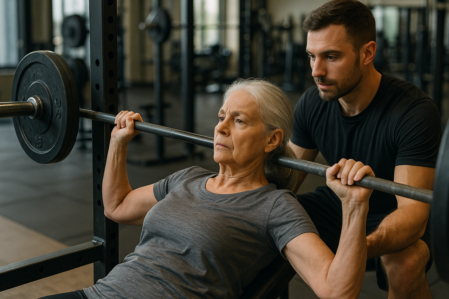 Krafttraining verstehen: der Schlüssel zu Gesundheit und Stärke für alle - Illustration