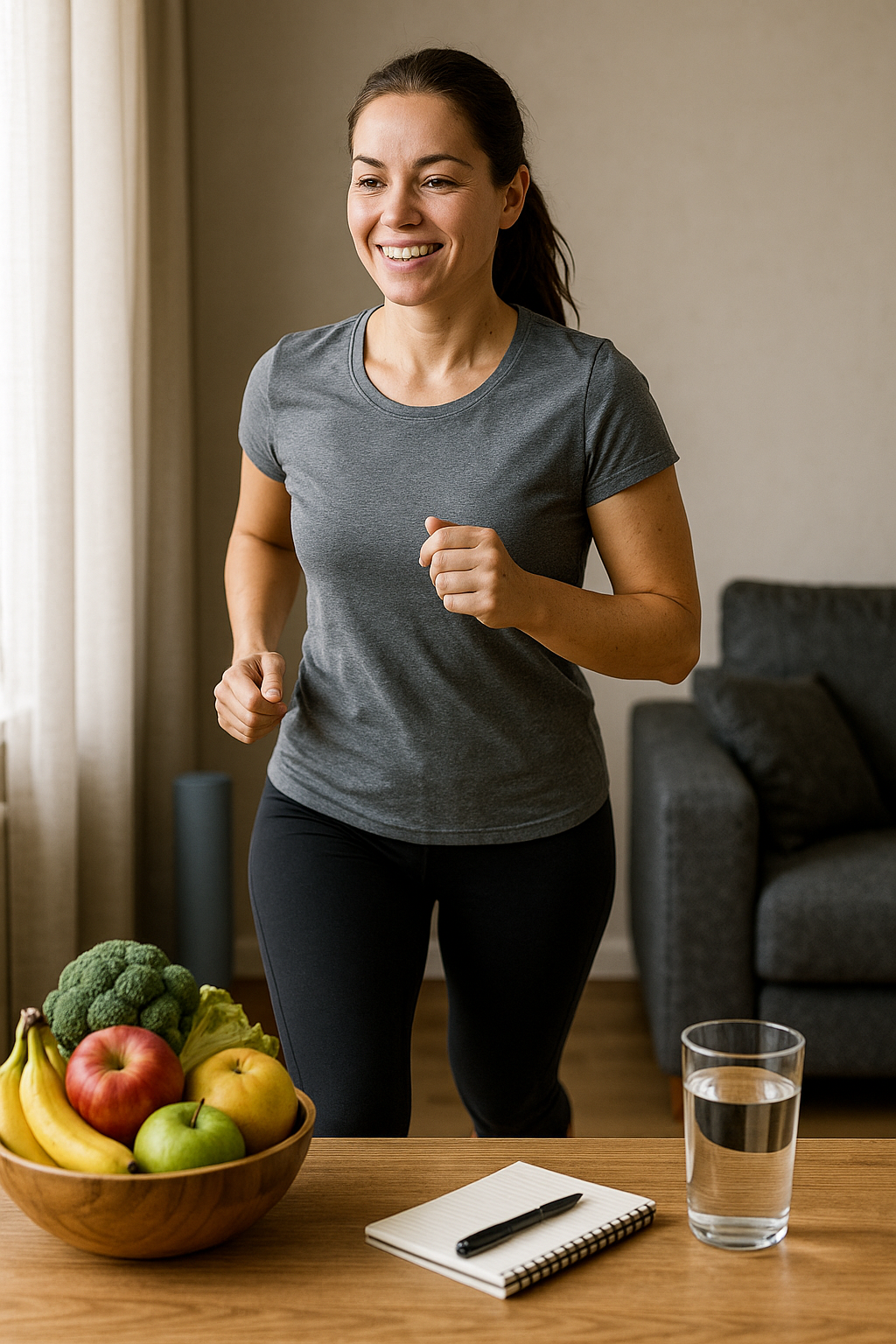Gesundheitsförderung leicht gemacht: Tipps für ein vitales Leben - Illustration