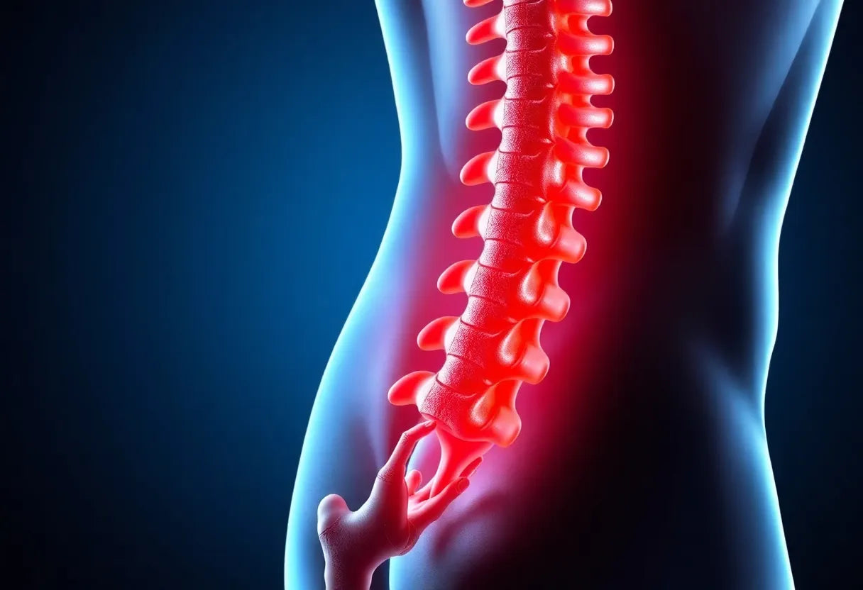 Linderung bei bandscheibenvorwölbung L5/S1: effektive Therapien und Tipps für den Alltag - Illustration