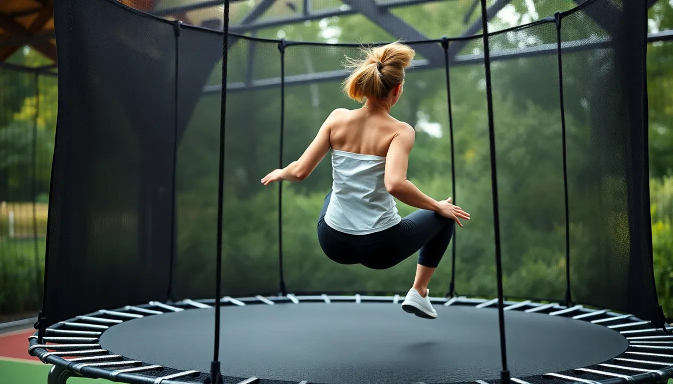 Trampolinspaß ohne Rückenschmerzen genießen