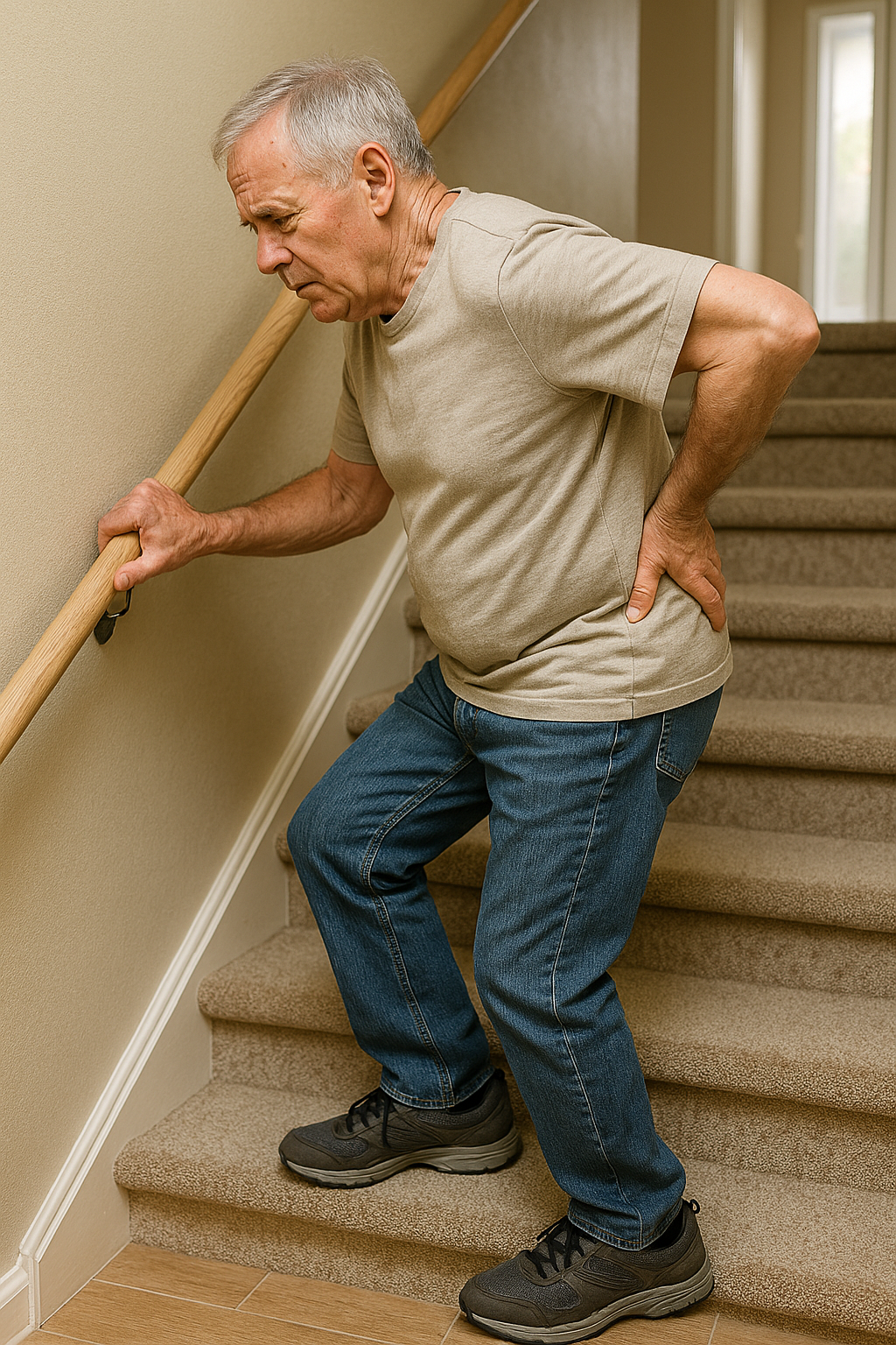 Treppensteigen mit Spinalkanalstenose: Tipps für schmerzfreie Bewegung und Sicherheit