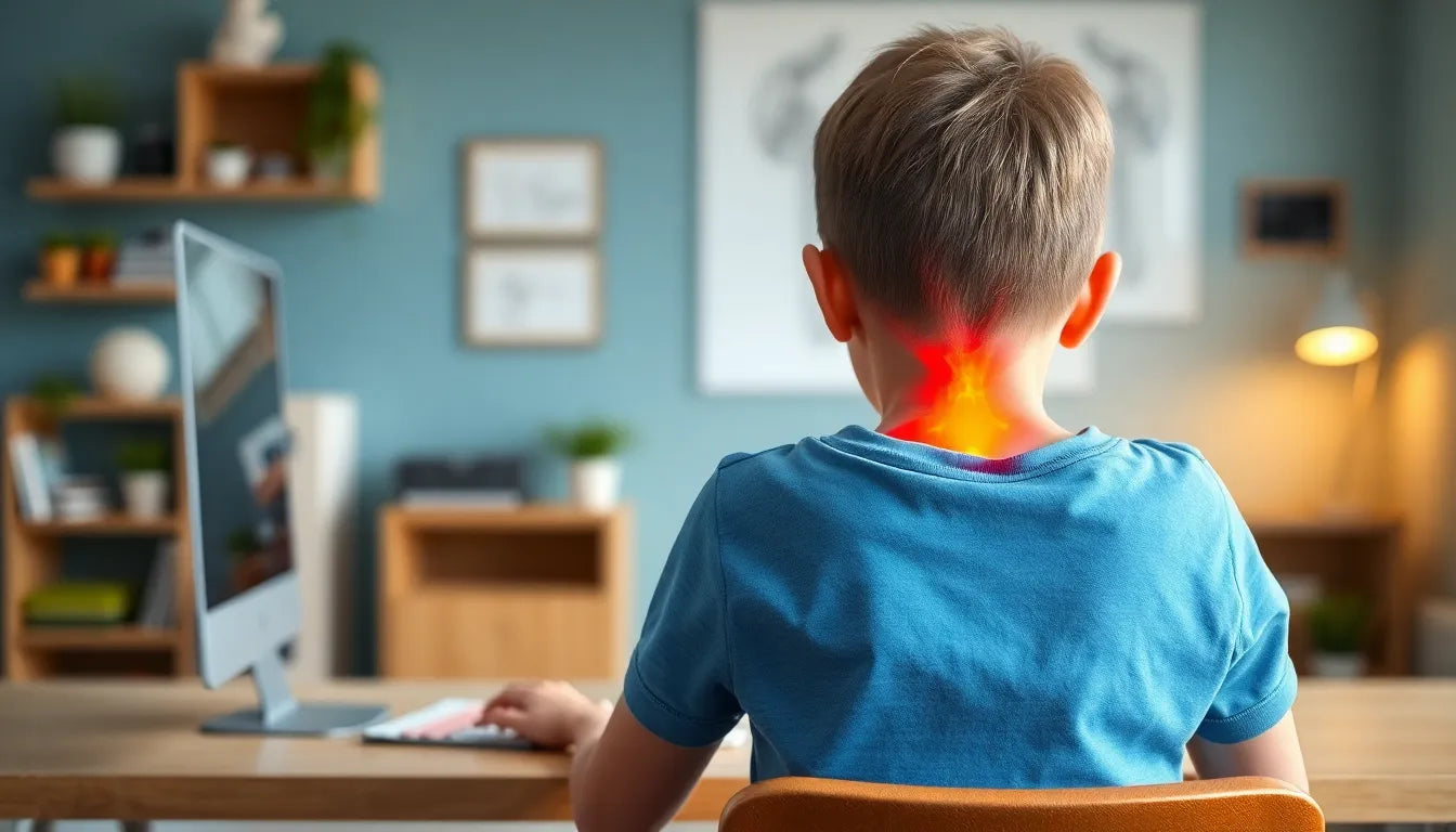 Wenn kinder über nackenschmerzen klagen: was eltern wissen sollten