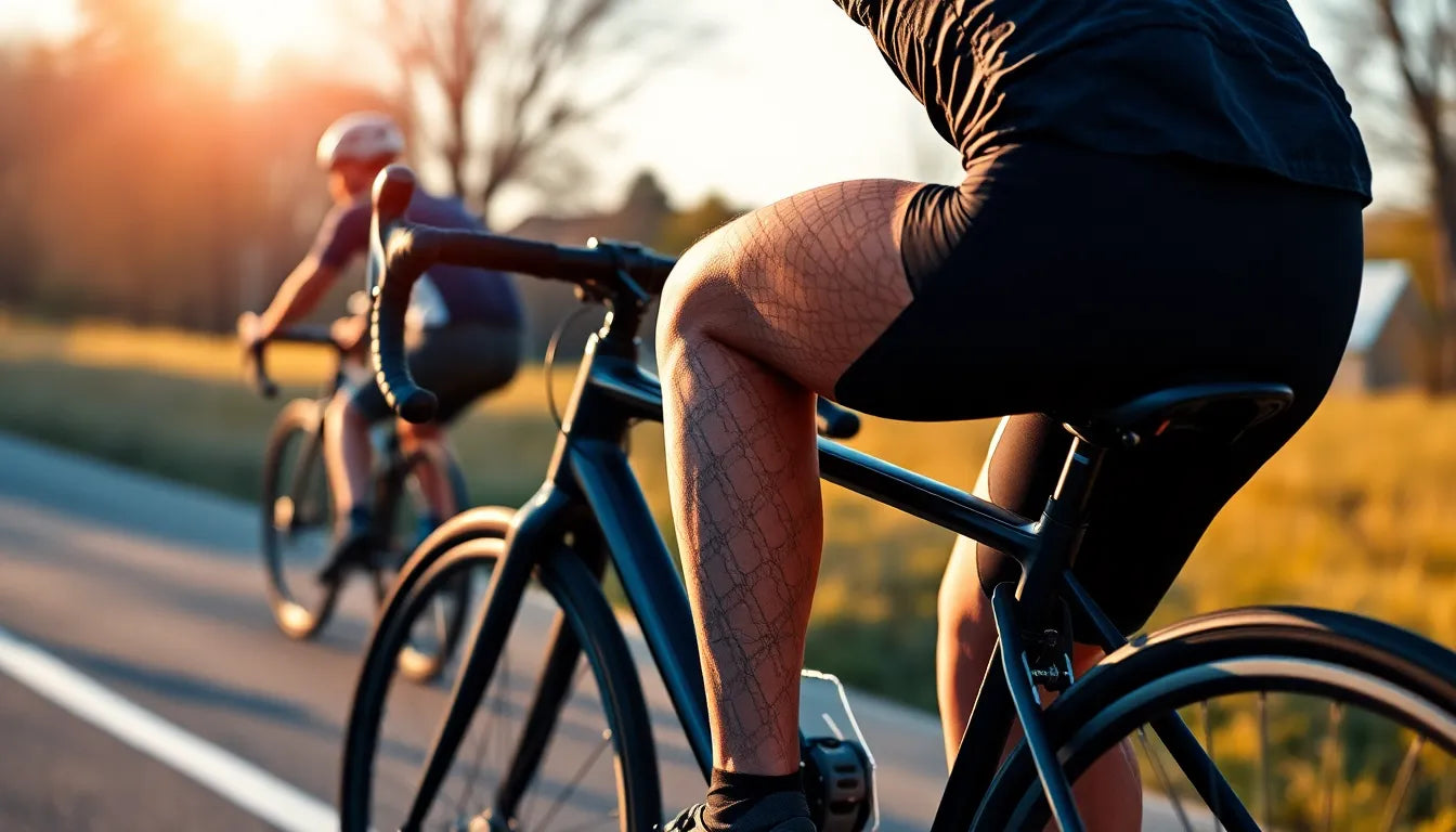 Radfahren ohne Knieschmerzen: So geht's
