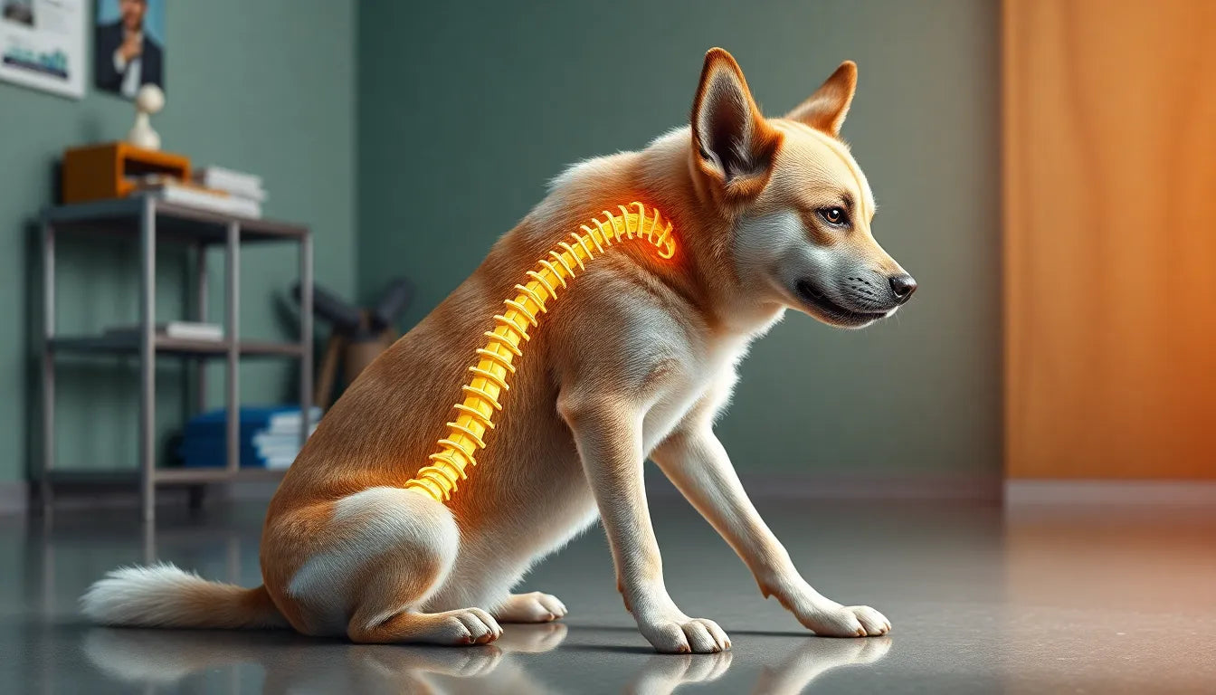 Wenn der Hund leidet: Umgang mit Spondylose im Endstadium