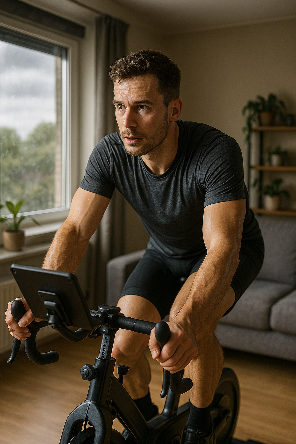 Entdecke die Vorteile von indoor radfahren für deine Gesundheit und Fitness! - Illustration