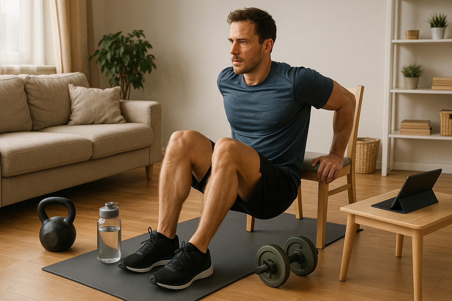 Effektive zirkeltraining übungen für zuhause: so bleibst du fit und motiviert