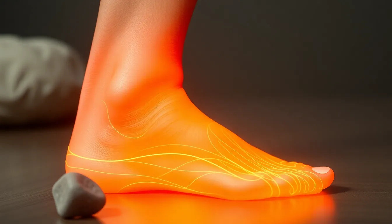 Übungsleser entdecken die besten Techniken für hælspore massage