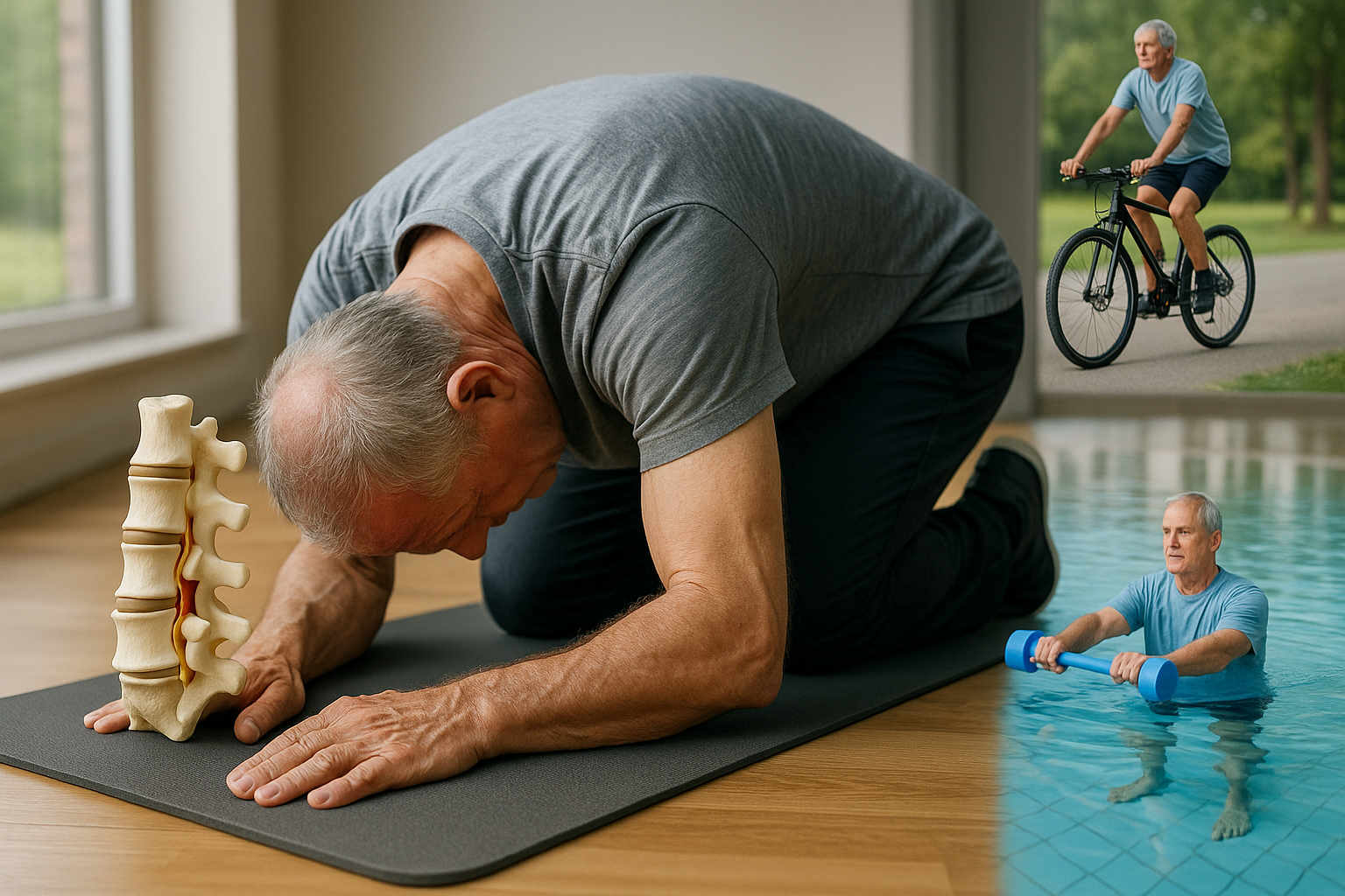 Entdecke effektive Übungen bei spinalkanalstenose lws für mehr Bewegungsfreiheit