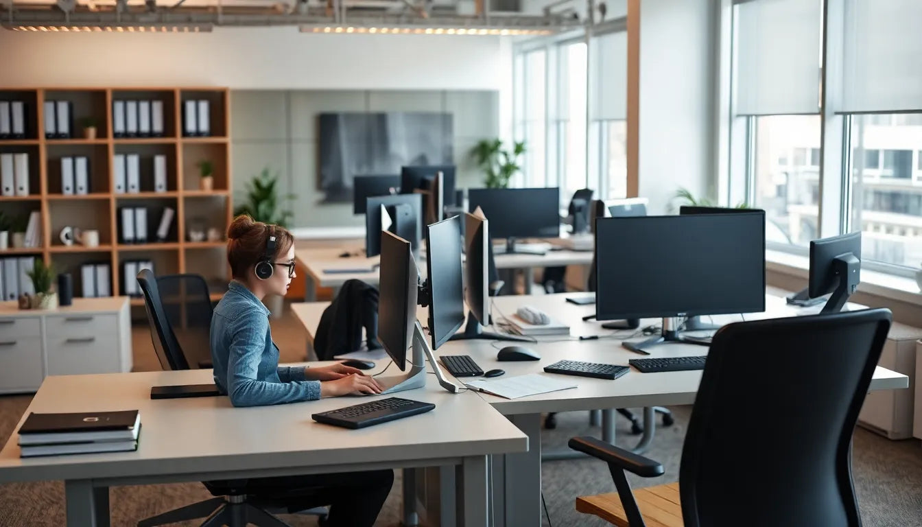Ergonomie am arbeitsplatz für mehr Wohlbefinden und Produktivität