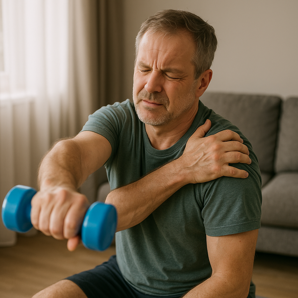 Effektive Übungen für Übungsleser mit Schulterschmerzen: Physiotherapie für zu Hause