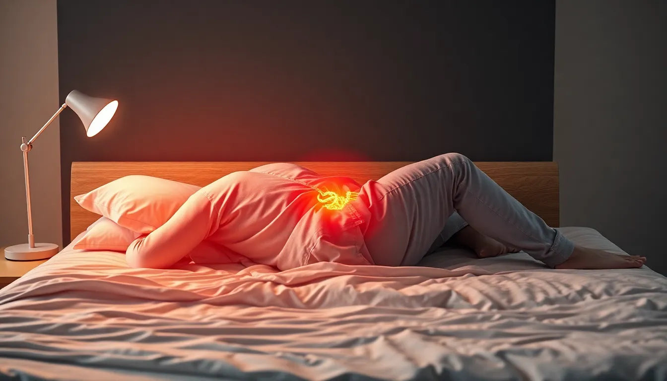Warum Bandscheibenvorfall-Schmerzen im Liegen schlimmer werden und was hilft