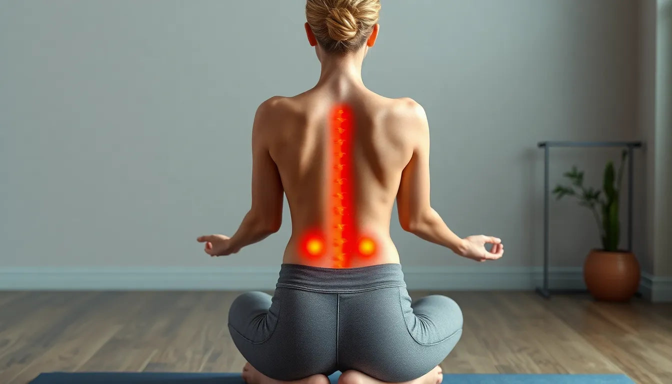 Yoga-Übungsleser: die besten Techniken für Schmerzen im unteren Rücken