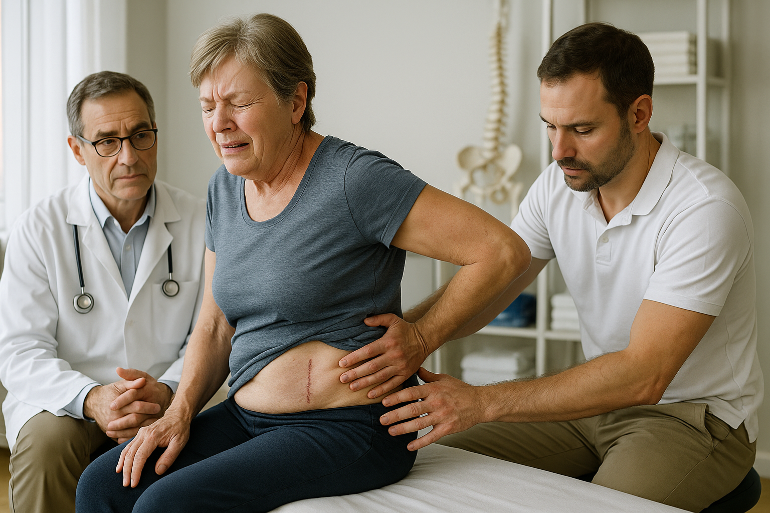 Schmerzen nach einer spinalstenose-operation verstehen und lindern