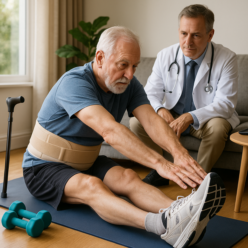 Schmerzfrei durch Bewegung: effektive Übungen bei spinalstenose