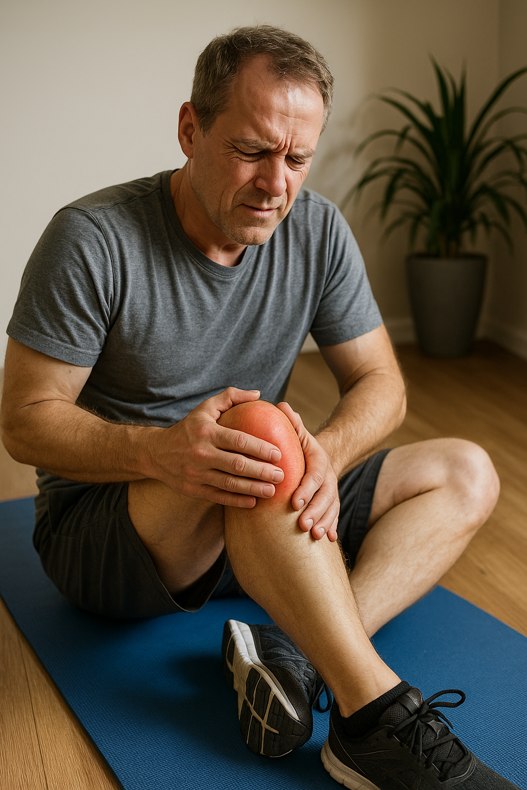 Übungsleser: effektive Übungen für ein überlastetes knie