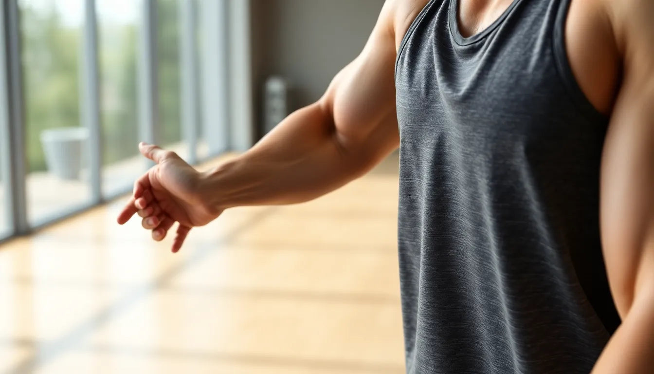 Übungsleser entdecken die besten udstrækningsøvelser für biceps