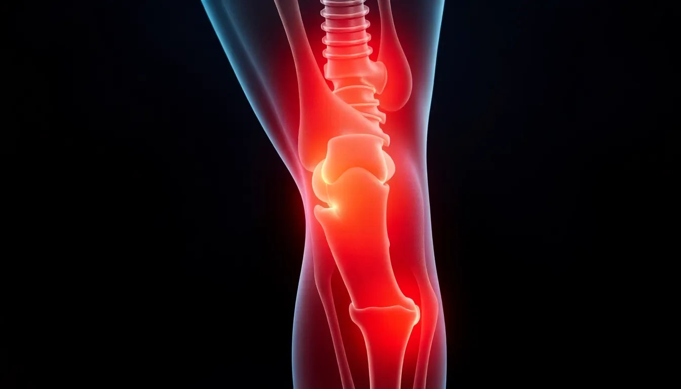 Schmerzen im Oberschenkel über dem Knie: Ursachen und Lösungen entdecken - Illustration