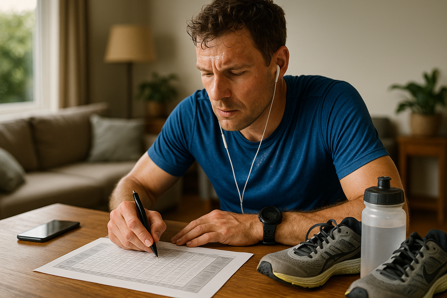 So meisterst du deinen halbmarathon trainingsplan mit Leichtigkeit - Illustration