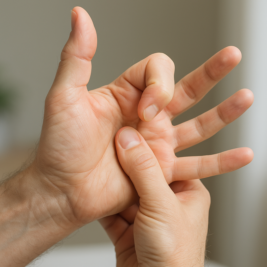 Übungsleser: effektive Übungen für springfinger und tommelfinger