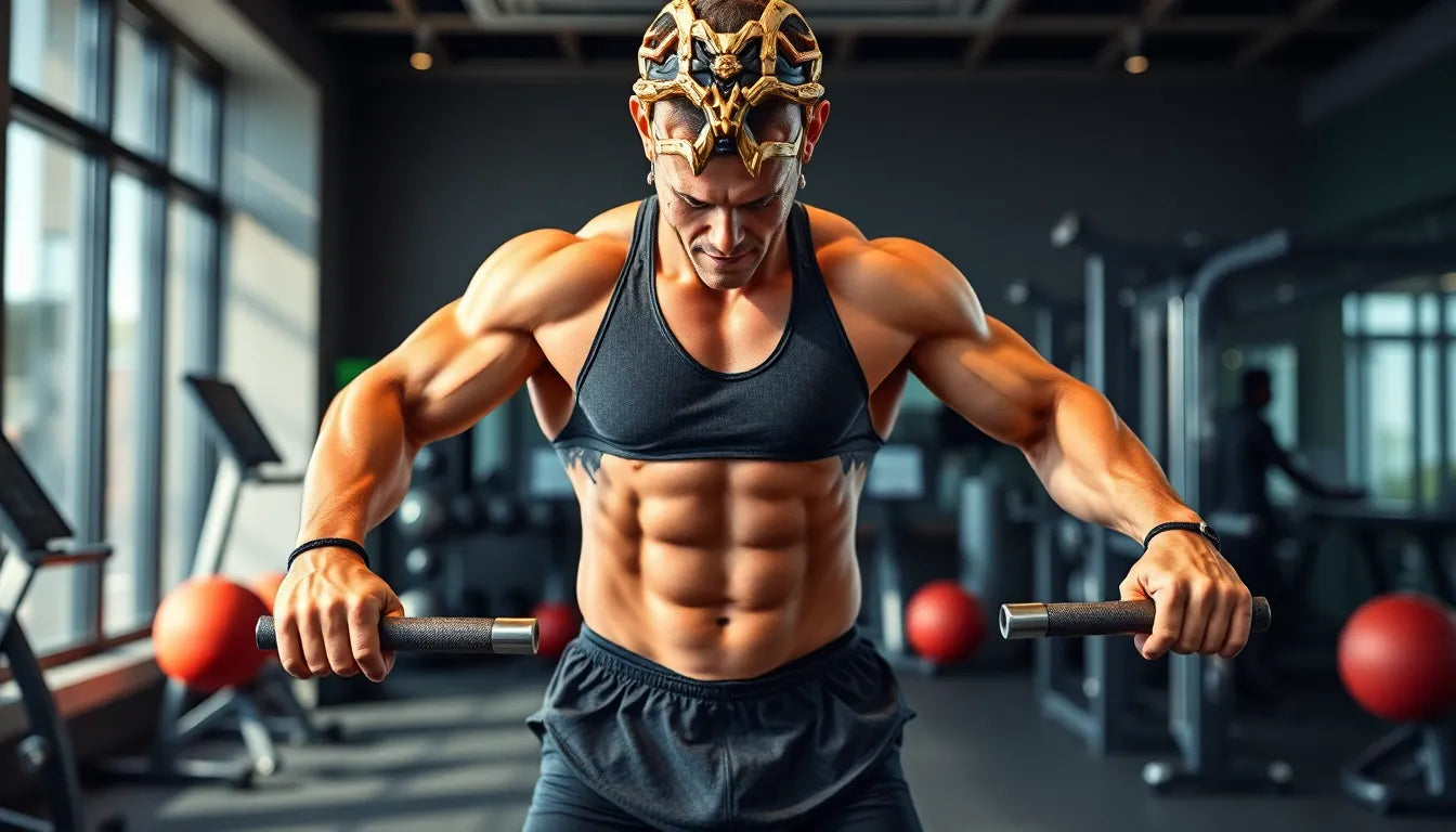 Übungsleser entdecken die perfekte Balance: dehnübungen und krafttraining für maximale Ergebnisse - Illustration