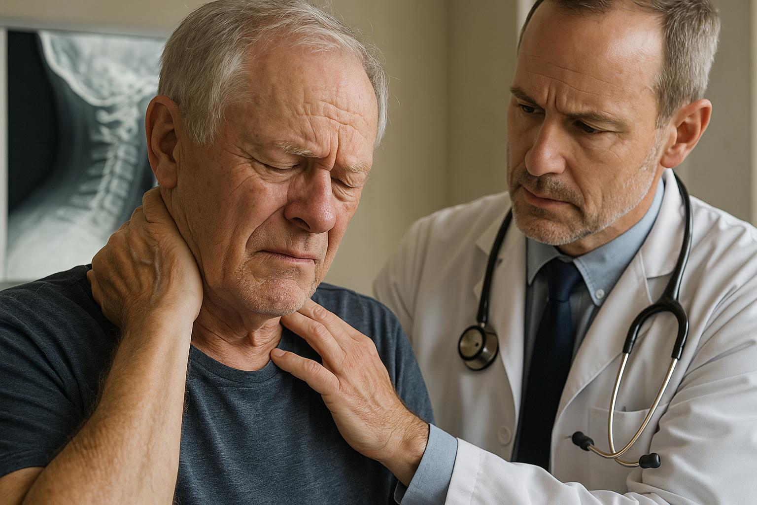 Arthrose der Halswirbelsäule: Wann ist eine Operation wirklich nötig?