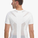 weiß posture shirt für männer