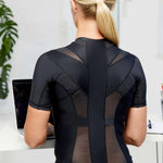 Women's Posture Shirt™ Zipper - Schwarz